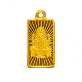 AUGMONT 24 Karat (999) Pure 1 g Gold Bar Pendant – Ganesha | IBJA | BIS Hallmarked | ISO Certified | Ideal for Investment Gifting Dhanteras Diwali Akshaya Tritiya