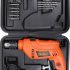 BLACK+DECKER 12-Volt Cordless /Driver with Keyless and 50 Accessories Kit CD121K50 Angle Drill(10 mm Chuck Size)
