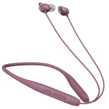 boAt Rockerz 255 Max, 60HRS Playtime, EQ Modes, Power Magnetic Earbuds, Low Latency, ENx Tech, Fast Charge, Textured Finish, Bluetooth Neckband, Wireless with Mic Earphones (Maverick Maroon)