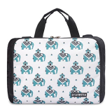 Protecta The Professional Office Laptop Bag Briefcase for Unisex Fits Laptops with Screen Size Up to 15.6 Inch – Ideal for Office & Work – Elephants Print, White
