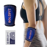 Boldfit Wrist Sleeves For Men & Women, Wrist Band/Wrap For Gym. Wrist Wrap/Straps Gym Accessories For Men & Women Hand Grip & Wrist Support. While Workout – Blue – Small-1Pcs