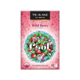 Te-A-Me Cool Wild Berry Ice Infusion Tea, 18 Pyramid Infusion Tea Bags | Ice Brews | Cold Brew | Strong And Highly Flavourful | Iced Tea