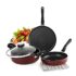 Pigeon By Stovekraft Kitchen Tools & Cutting Board Combo (400Ml Chopper & Storage, 3 Knives Set, 1 Kitchen Scissor, 1 Chopping Board)