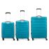 Skybags Float Max 55 Cms Small Cabin Polypropylene Hardshell Sided Luggage/Suitcase/Inline Expandable Trolley Bag- Green