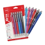Cello Xeta Ball Pen |Pack Of 6 |Ball Pens Multicolour | Ball Pens Set For Students | Pens For Project Use | Ball Pens For Writing Pens
