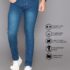 Lzard Slim Men Blue Jeans
