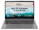 Lenovo IdeaPad Slim 3, Intel Core i3, 12th Gen, 8GB RAM, 512GB SSD, FHD, 15.6″/39.62cm, Windows 11, Office Home 2024, Arctic Grey, 1.63Kg, 82RK01ABIN, Intel UHD Graphics, 1Yr ADP Free Laptop