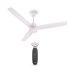 Havells FAB BLDC Ceiling Fan 1200mm, 380 RPM, Savings upto 65%, Reverse Rotation, 4 Modes (Boost, Sleep, Breeze, Mop), Low Wattage 30W, Low Noise, Air Flow:225 CMM, 3 Year Warranty, Denim Blue