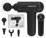 Caresmith Charge Boost Massage Gun | True Percussion With Large Torque Motor | 3200 Strokes Per Min | 4 Heads For Whole Body | Deep Tissue Percussion Body Massager Machine For Pain Relief | Massage Machine For Women & Men
