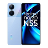 Realme Narzo N55 (Prime Blue, 6Gb+128Gb) 33W Segment Fastest Charging | Super High-Res 64Mp Primary Ai Camera