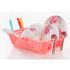 Nayasa Sqr Dlx 3 Pcs Bathroom Set | Bucket 25 L + Mug 1.5 L + 508 Dlx Stool | Bathroom Set |Bath Set For Bathroom | Off – White