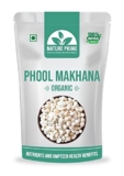 Nature Prime Special Jumbo Size Phool Makhana/Lotus Seeds (Handpicked)- 1Kg (Plain, 1 Kg)