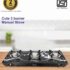 Supreme Futura Plastic Chairs For Home And Office (Set Of 4, Globus Brown)