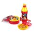 Cello Prima Induction Base Non-Stick Aluminium Pan Cookware Set, 3-Pieces, Cherry Red