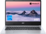 Acer Aspire 3 Pentium Quad Core – (4 Gb/256 Gb Ssd/Windows 11 Home) A314-35 Thin And Light Laptop(14 Inch, Pure Silver, 1.45 Kg)