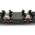 Greenchef Elon Glass Cook Top 2 Burner Gas Stove,Black Body (Manual Ignition)