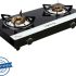 Sunflare Cute 2B Toughened Glass Tornado Burner(Bk) Glass Manual Gas Stove(2 Burners) Glass Manual Gas Stove(2 Burners)