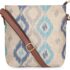 The Clownfish Green Shoulder Bag Lorna Printed Handicraft Handbag Ladies Shoulder Bag For Women College Girls