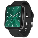 Aqfit W9 Quad Bluetooth Calling Smartwatch For Men And Women| 1.69″ Full Touch Screen Hd Display & Voice Assistant |Spo2,Heartrate Monitoring | Upto 10 Days Battery Life | Ip67 Waterresistant (Black)
