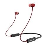 Honeywell Moxie V10 Bluetooth V5.0 In Ear Wireless Neckband With Mic, 12H Playtime, 10Mm Drivers, Integrated Controls, Deep Bass, Ipx4, Voice Assistant Enabled, Magnetic Earbuds – Black
