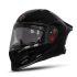 Steelbird SBH 61 SXE ISI and Dot Certified Full Face Helmet for Men with Inner Silver Sunshield
