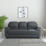 Uyhjh Leather 7 Seater  Sofa(Finish Color – Ljm, Knock Down)