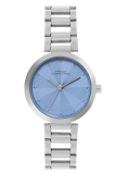 French Connection | Blue dial | Silver Strap | Quartz Watch for Women – FCN060A