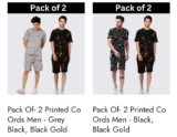 GRAB : Pack Of 2 Men Co Ords Set @699Use Code : EKSAVE2Note : Valid only on pack of 2