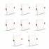 Ptron Basspods P251+ In-Ear Tws Earbuds With 50H Playtime, 12Mm Drivers, Trutalk Ai-Enc Calls, Hd Mic, Movie Mode, Touch Controls, Bluetooth 5.1 Wireless Headphones, Type C Fast Charging & Ipx4(White)