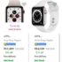 Apple Watch Series 6 Gps + Cellular(White Strap, Regular)