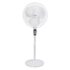 Lifelong Llpf922 Pedestal Fan For Cooling With Automatic Oscillation | Home, Kitchen & Office Use | 400 Mm | Powerful Air Throw (Black, 1 Year Warranty)