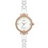 TIMEX Analog Watch for Women with Blue Round Dial & Rose Gold Stainless Steel Bracelet Band Water Resistant Women’s Wrist Watches – TWEL155SMU07