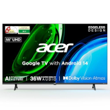 Acer 139 cm (55 inches) Ultra I Series 4K Ultra HD Smart LED Google TV AR55UDGGU2875BD