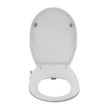 Johnson EcoClean D Shaped Bidet Toilet Seat Cover | 2 Retraceable Wands for Gentle & Strong Cleaning | Soft Close Feature | Retraceable Self Cleaning Wands | 1950 Grams | 48.5 cm x 36.5 cm
