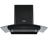 Whirlpool 90 cm 1250 m3/hr Filterless Auto Clean Chimney – CGFL PRO 902 HAC, Touch + Motion Sensor Control (Black), Standard